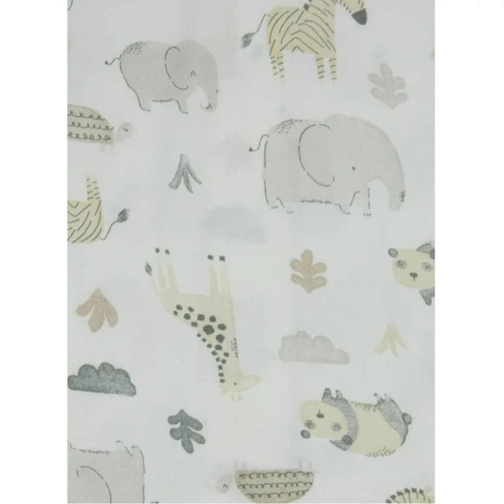 Mulberry Jungle Print Animal Print Baby 3/6 Mnths Set bamboo